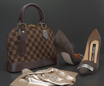 Modern Clothes, Bags And Shoes-ID:506610918