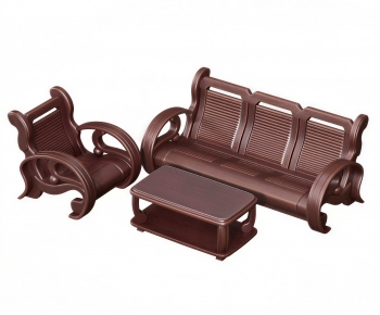 Chinese Style Sofa Combination-ID:248680115