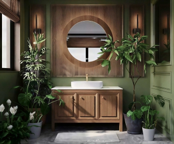 Modern Bathroom Cabinet-ID:833415033