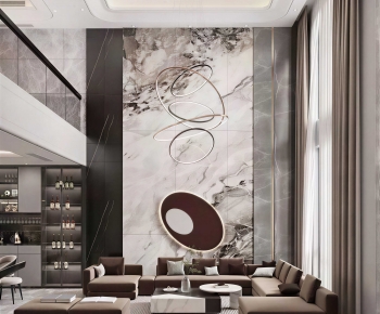 Modern A Living Room-ID:558549887