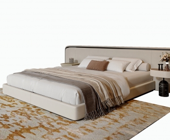 Modern Double Bed-ID:271507028