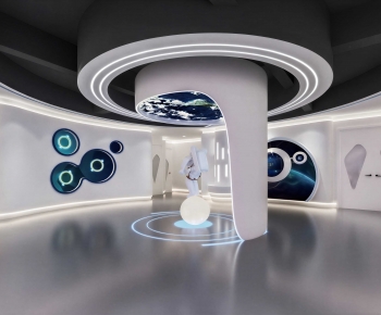 Modern Exhibition Hall-ID:871169094