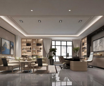 Modern Manager's Office-ID:786257037