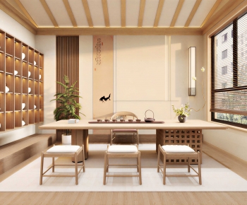 New Chinese Style Tea House-ID:744045027