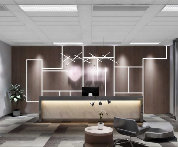 Modern Office Reception Desk-ID:517033103