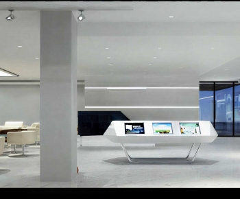 Modern Exhibition Hall-ID:131339074