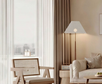 Modern A Living Room-ID:666075942