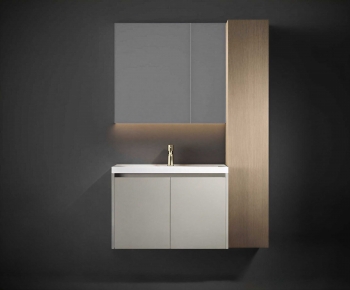 Modern Bathroom Cabinet-ID:792463067