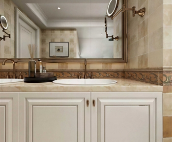 Modern Bathroom Cabinet-ID:671557901