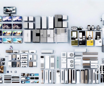 Modern Electric Kitchen Appliances-ID:694194081