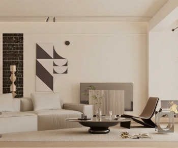 Modern A Living Room-ID:741127018