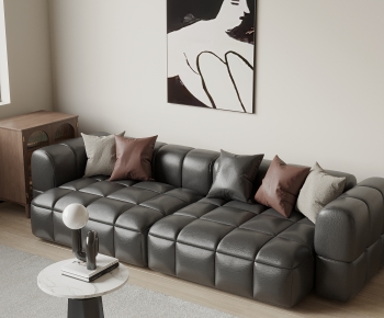 Modern Three-seat Sofa-ID:441267973