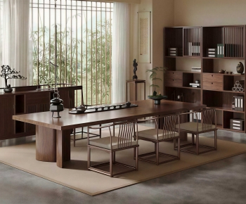 New Chinese Style Tea Tables And Chairs-ID:103332048