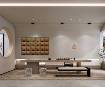 New Chinese Style Tea House-ID:613888038