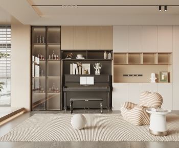 Modern Piano Room-ID:198318967