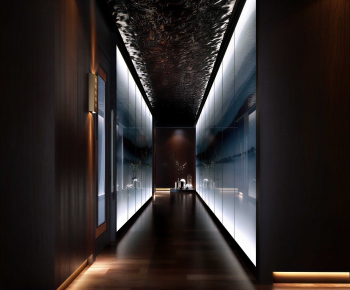 New Chinese Style Corridor-ID:584589008