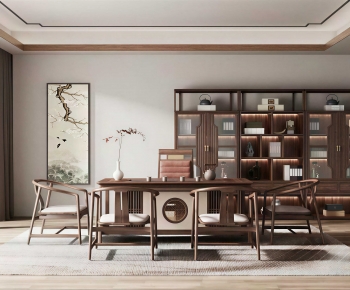 New Chinese Style Tea House-ID:943839692