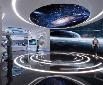 Modern Exhibition Hall-ID:326488973