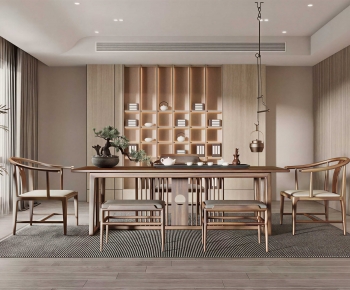 New Chinese Style Tea House-ID:973720074