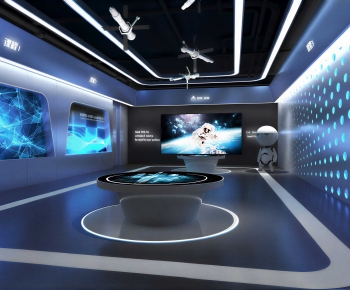 Modern Exhibition Hall-ID:853113895