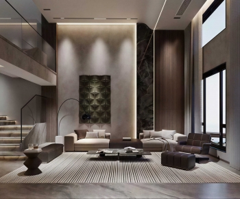 Modern A Living Room-ID:706718924