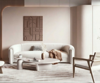 Modern A Living Room-ID:661020395