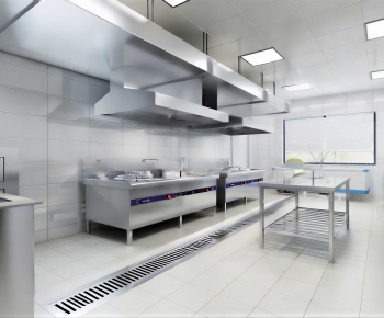 Modern Central Kitchen-ID:628089945