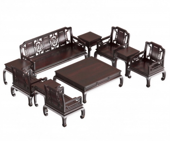 Chinese Style Sofa Combination-ID:392160893