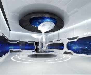 Modern Exhibition Hall-ID:302227972