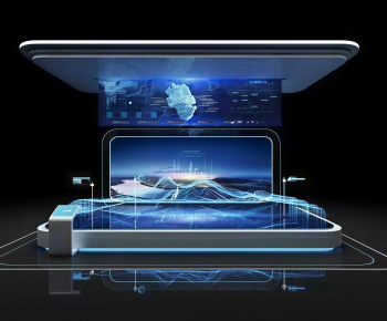 Modern Exhibition Hall-ID:499408967