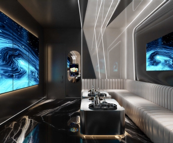 Modern Exhibition Hall-ID:575028907