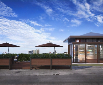 Modern Appearance Of Commercial Building-ID:975234031