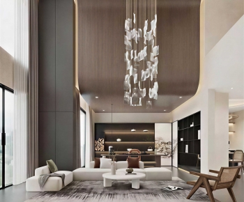 Modern A Living Room-ID:934109935