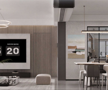 Modern A Living Room-ID:568686019