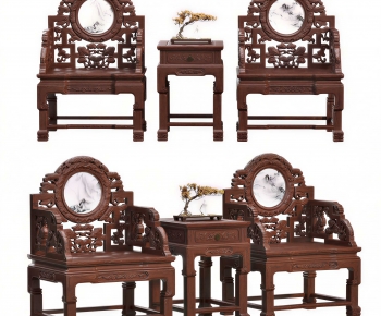 Chinese Style Lounge Chair-ID:335419224