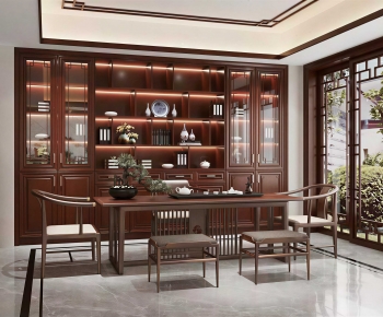 New Chinese Style Tea House-ID:657969955