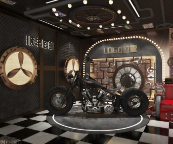 Industrial Style Exhibition Hall-ID:171539072