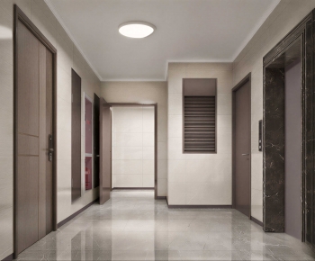 Modern Office Elevator Hall-ID:701280127