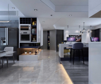 Modern A Living Room-ID:649055965