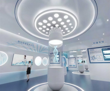 Modern Exhibition Hall-ID:933021079