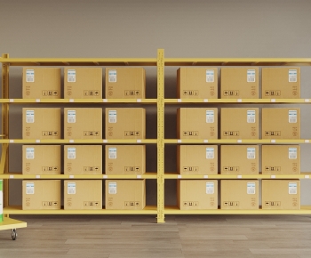 Modern Supermarket Shelf-ID:180886036