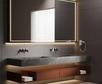 Modern Bathroom Cabinet-ID:366475119