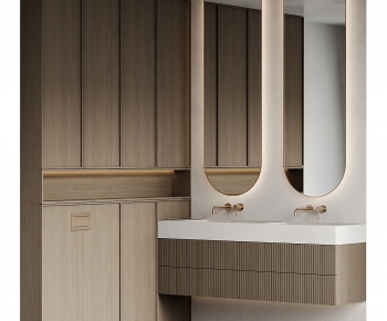 Modern Bathroom Cabinet-ID:815911058