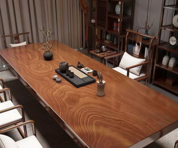 New Chinese Style Tea Tables And Chairs-ID:801203975