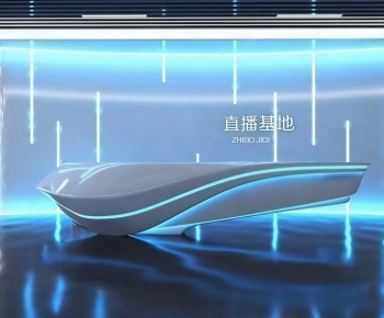 Modern Exhibition Hall-ID:740365031