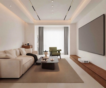 Modern A Living Room-ID:998835091