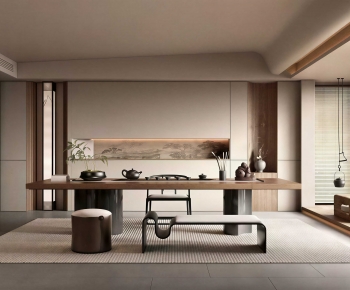 New Chinese Style Tea House-ID:267764094