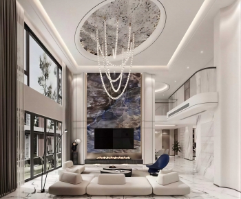 Modern A Living Room-ID:883750942