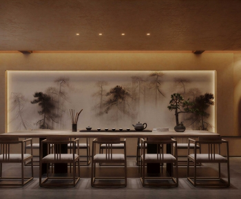New Chinese Style Tea House-ID:884834058