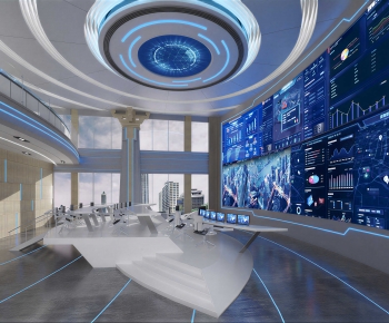 Modern Exhibition Hall-ID:861371049